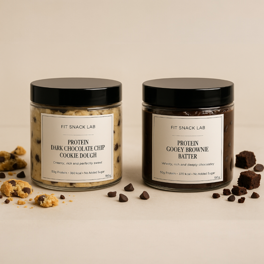 Protein Dessert Duo | Edible Cookie Dough + Brownie Batter Bundle